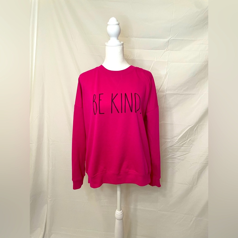 Rae Dunn “Be Kind” sweatshirt, size S